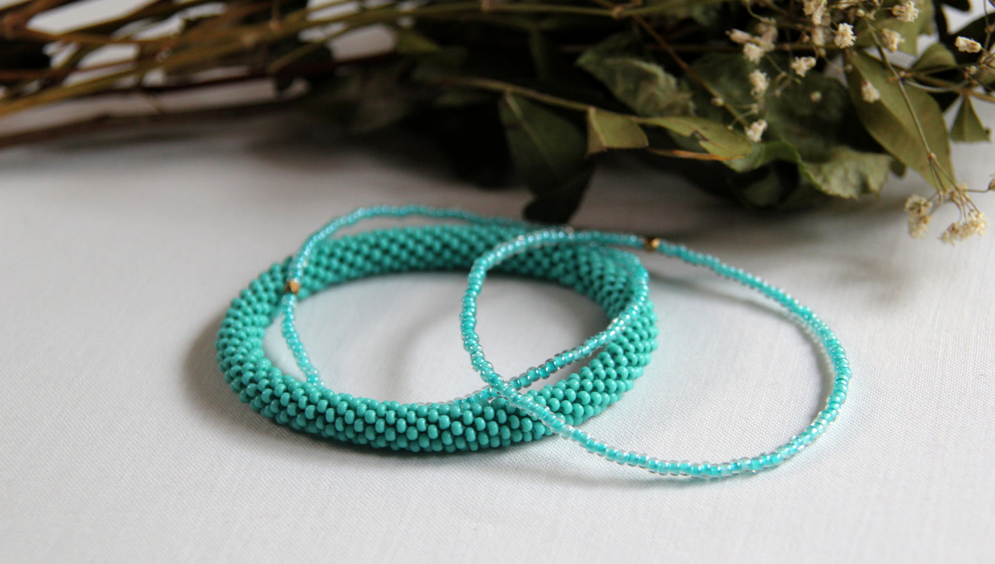 Armband-Set "Fair 'n Funkel" Soft Lagoon Breeze